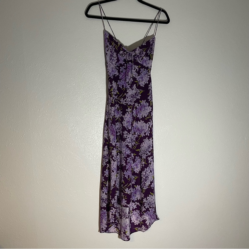 Express Purple Floral Dress